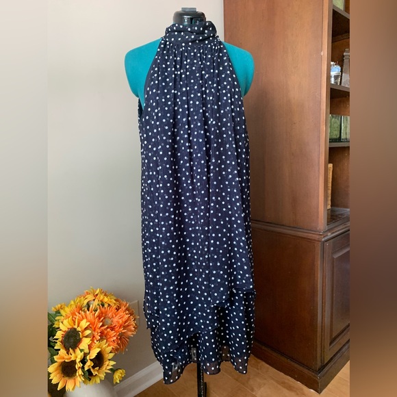 Alex Marie Halter Dress Isabel Polka-dot navy blue - Picture 7 of 10